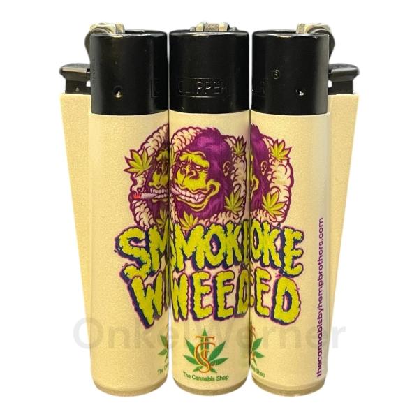 Clipper Feuerzeug The Cannabis Shop "Smoke Weed"